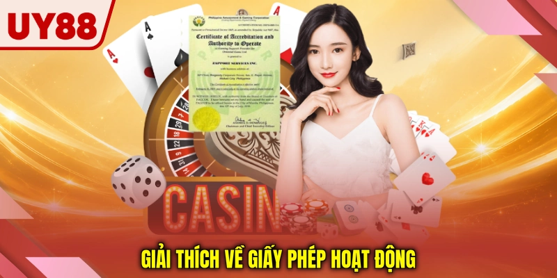 Giải thích về giấy phép hoạt động